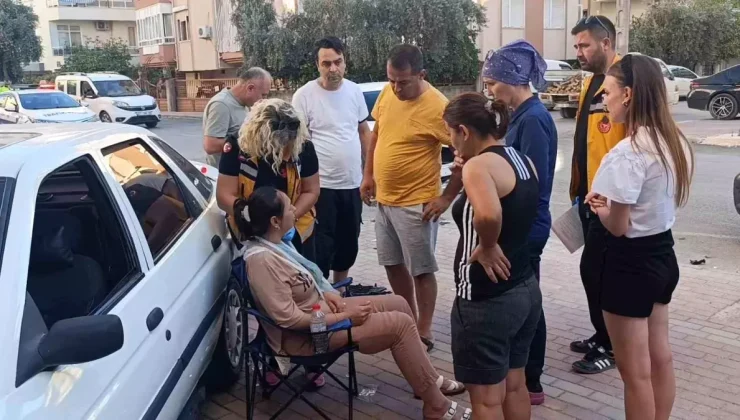 Manavgat’ta Kaza: Yaralı Sürücü Eşinin İsteğine Rağmen Hastaneye Gitti